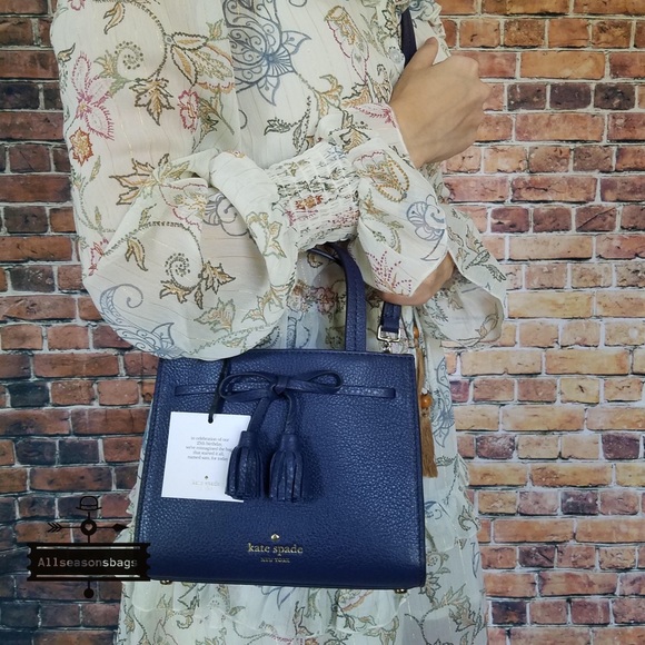 Kate spade hayes Street Small Sam crossbody blue - Picture 4 of 8